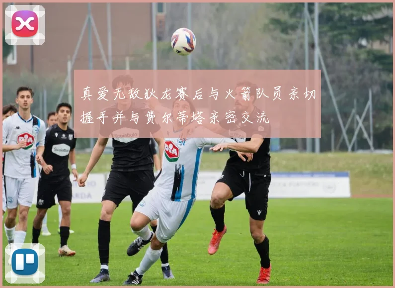 真爱无敌狄龙赛后与火箭队员亲切握手并与费尔蒂塔亲密交流